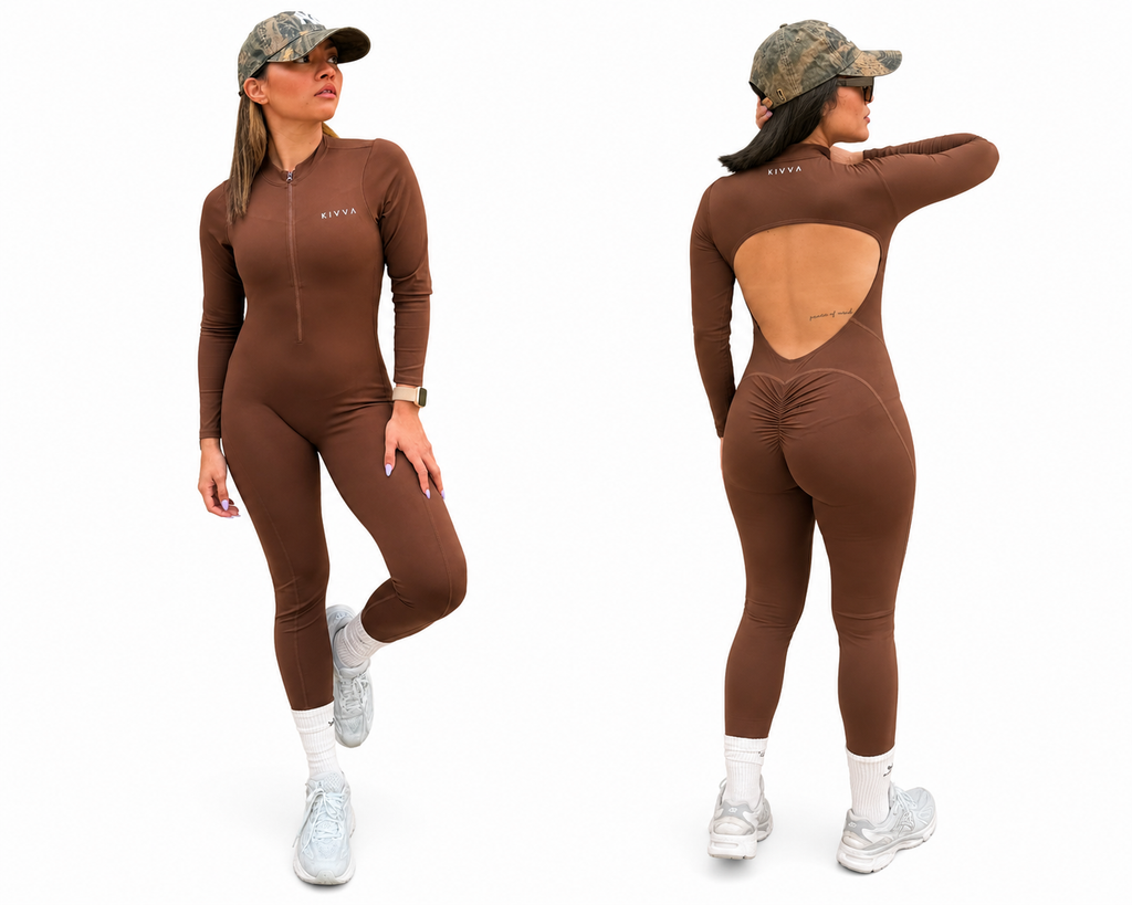 Open-Back Sculpt Romper