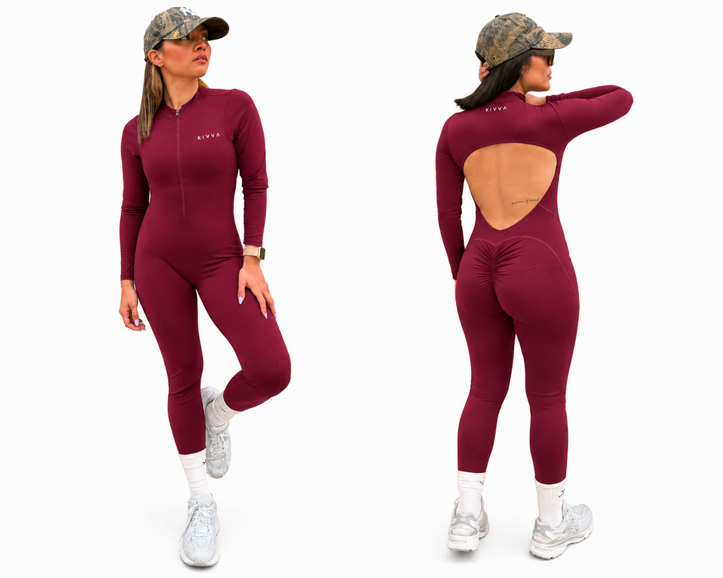 Open-Back Sculpt Romper