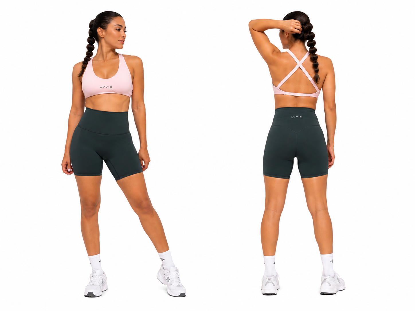 BELLA SET – BLUSH + DEEP TEAL