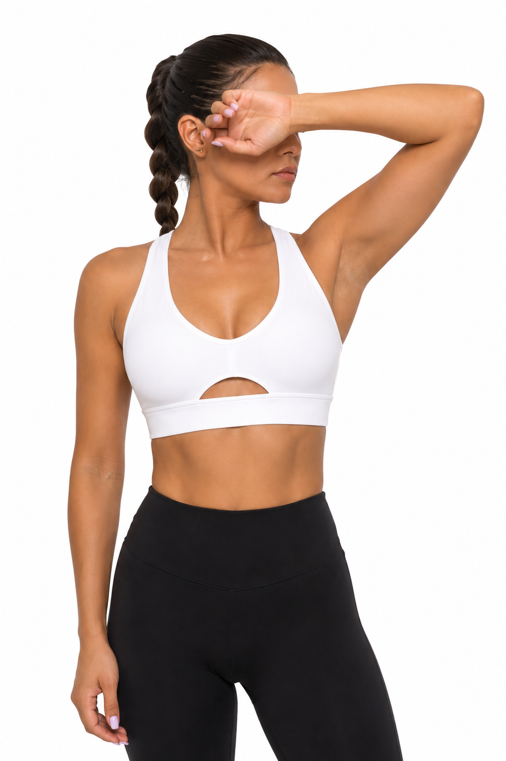 LUNA TOP – ONYX - WHITE