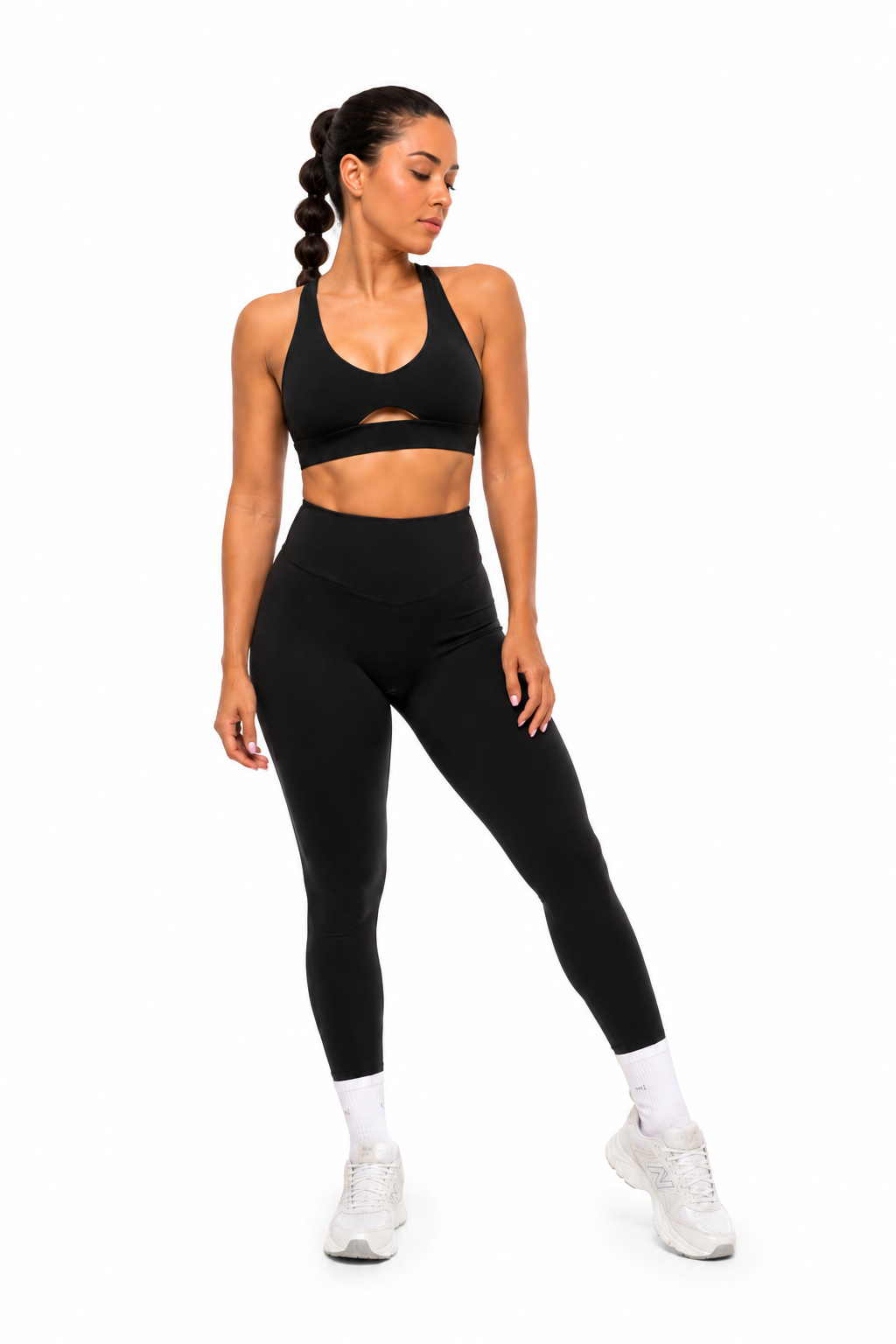 LUNA TOP – ONYX - WHITE